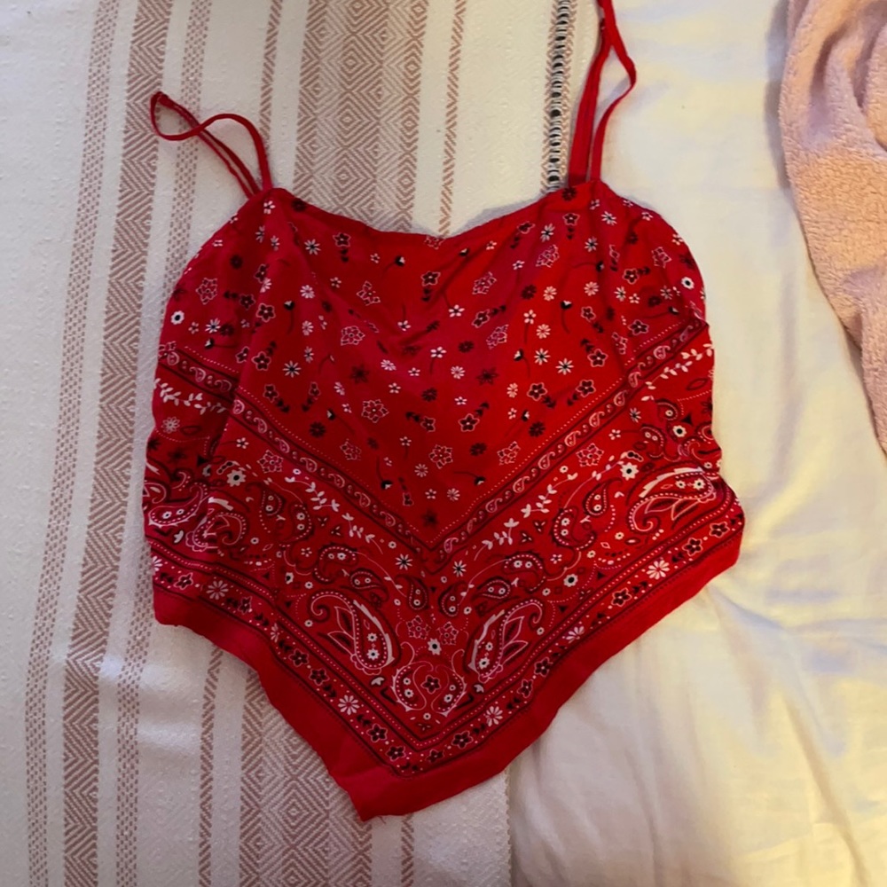 bandana tank top